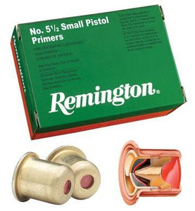 Remington Centerfire Primers 5-1/2 Small Pistol 1000/ct - 22626