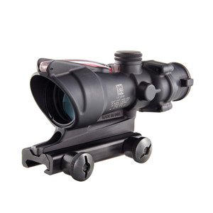 Trijicon ACOG BAC Rifle Scope with Sight 4x32mm Red Chevron .223 Matte with TA51 Mount - TA31F