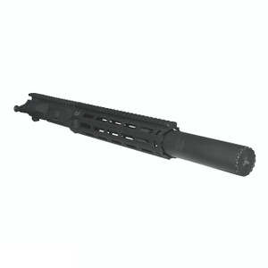 YHM Turbo Integral Suppressed Upper Receiver Group 5.56mm 10" Handguard *No BCG or Charging Handle - YHM-7130