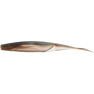 6th Sense Shindo Shad, 5'' Green Gizzard 6pk