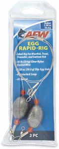 AFW Egg Rapid Rigs, 2oz; #3 Snap;#5 Swivel 1pc