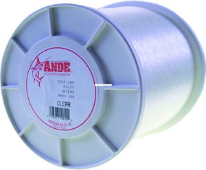 Ande Premium, 2lb Spool Clear 80lb