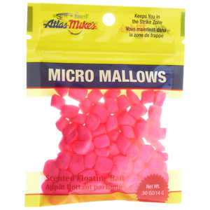 Atlas Mikes Micro Mallows, 1/2oz Pink Shrimp