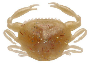 Berkley Gulp SW Peeler Crab, 2'' Amber Glow 5pk