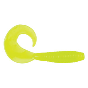 Berkley PB Power Grubs, 4'' Milky Chartreuse 10pk