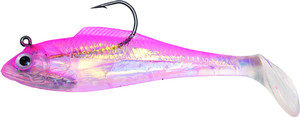 Betts Billy Bay Halo Shad, 1/4oz Pink 3pk