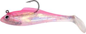 Betts Billy Bay Halo Shad, 1/8oz Pink 3pk