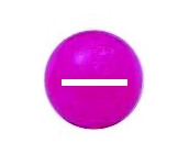 BNR Tackle Soft Beads, 10mm Cerise 10pk