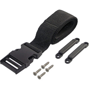 BOAT Battery Tie-Down Straps, 54'' Black
