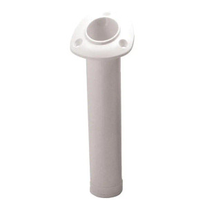 BOAT Flush Mount Rod Holder, 30 degree White