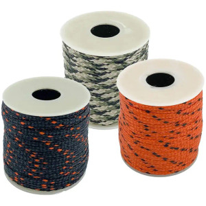 BOAT Utility Line, Solid Braid 50' Multi Color