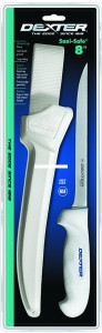 Dexter SaniSafe Fillet Knife, 8'' Narrow w/Sheath