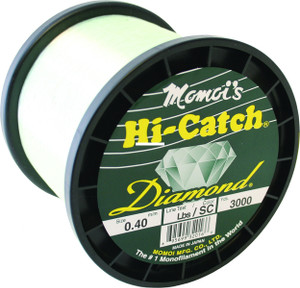 Diamond Hi Catch Nylon Mono, 50lb 3000yd Spool SplClear