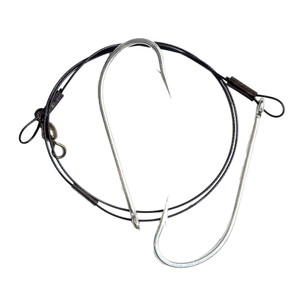 EA Lazer Bunker Black Leader, 6/0 Seaguard