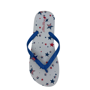 Frogg Togg Zandals FlipFlops, Women's Size 9 Starlights