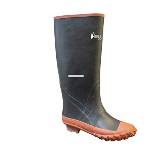 Frogg Toggs Utility Boot, 16'' Size 09 Black/Red