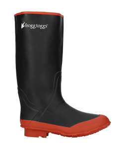 Frogg Toggs Utility Boot, 16'' Size 11 Black/Red