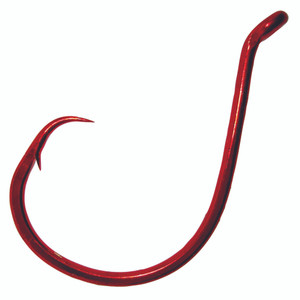 Gamakatsu Oct Circle Inline, 6/0 Red 5pk