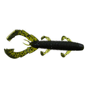 Googan Bandito Slim, 4'' Green Pumpkin 8pk