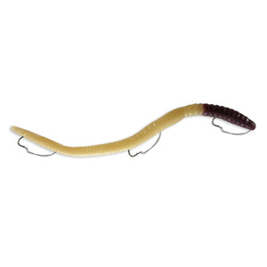 IKE-CON Weedless 6.25'', Real Nightcrawler