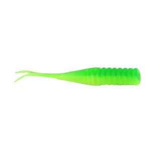 Jenko Big T Mermaid Jig, 2.5'' Chartreuse Lime 15pk
