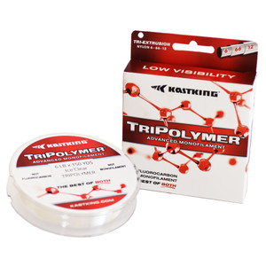 KastKing TriPolymer Mono, 150 yd Ice Clear 4 lb