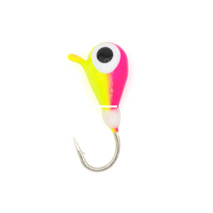 LakeEffect Tungsten Ice Jig, 3mm Sherbet
