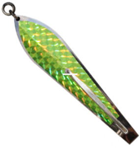 MirrOLure Drone, 1.125oz 5.5'' Slvr/Ylw Flash