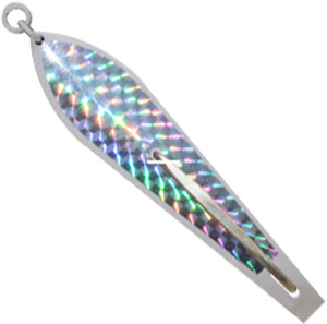 MirrOLure Drone, 1.125oz 5.5'' Wht/Slvr Flash