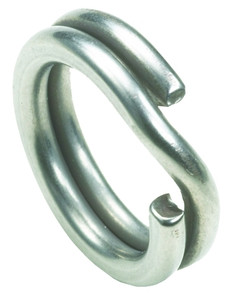 Owner Hyperwire Split Ring, #8 Stainless 7pk