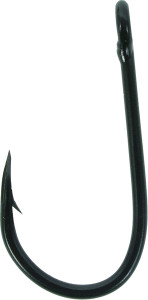 Owner Jobu Big Game Hook, 8/0 Anti-Rust Black 4pk