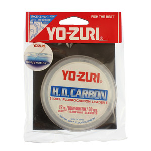 Yo-Zuri SW HD Leader, 30 yd Pink 12 lb