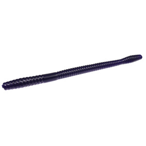 Zoom Magnum Trick Worm 7'', Black Grape 8pk