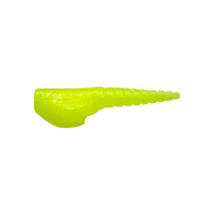 Leland's Lures Crappie Magnet Roo 10pk - Chartreuse Glow