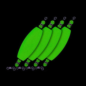 Whisker Seeker - WST Big Bertha Unrigged Catfish Rig Floats - Green