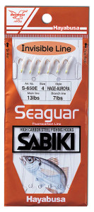 Hayabusa - Seaguar Sabiki Hage Skin - Aurora Jdm Sz6 6hk 1pc - S650E-6