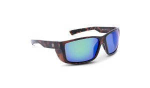 Optic Nerve - Stauton Polariz Sunglass - Matte Tort/smk Grn Mirro -