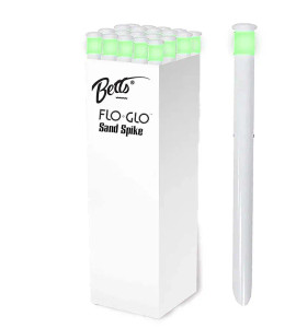 Betts - Flo-glo Sand Spike - 22in Glow 25/pk -