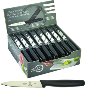 Mercer Sport - Bait/utility Knife - 4in Serrated W/guard -