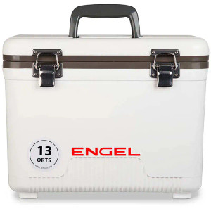 Engel - Livebait Box - 13qt Wht Ap2 W/net -