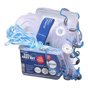 Fi Tec - Ss1000 Mono Cast Net - 7ft 1/4in Clear -