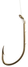 Eagle Claw - Snelled Bth Dbl Line Hk - Bronze 2/0 6pk -