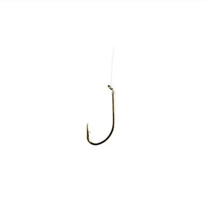 Eagle Claw - Snelled Plain Shank - Bronze 2/0 6pk -