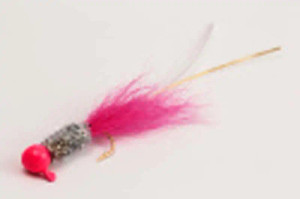 Slaters - Orgnl Double Trouble Jig - 1/8oz Pink/slv/pink 2pk -