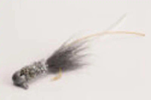 Slaters - Orgnl Double Trouble Jig - 1/8oz Grey/slv/grey 2pk -