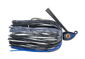 Strike King - Tour Grade Swim Jig - 3/8oz Black Blue -