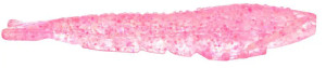 Berkley - Gulp Translucent Shrimp - 3in 6bg Flamingo Flash - GSCSHR3-FLMFL