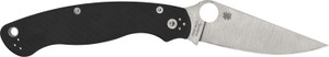 Spyderco - Spy C36gple2 Military 2 Black G10 Left Handed
