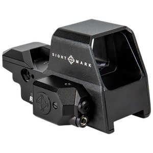 Sightmark SM26033R Ultra Shot RSpec Black 1x 33x24mm Illuminated GreenRed Multi ReticleRed Laser Picatinny Rail Mount
