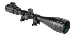 Konus 7349 Fighter 416x50mm Illuminated BDC Reticle Includes Rings